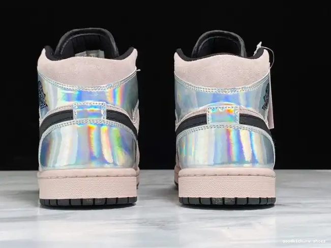 Rep Powder Air 1 Iridescent (W) Mid Jordan Dirty BQ6472-602 0526